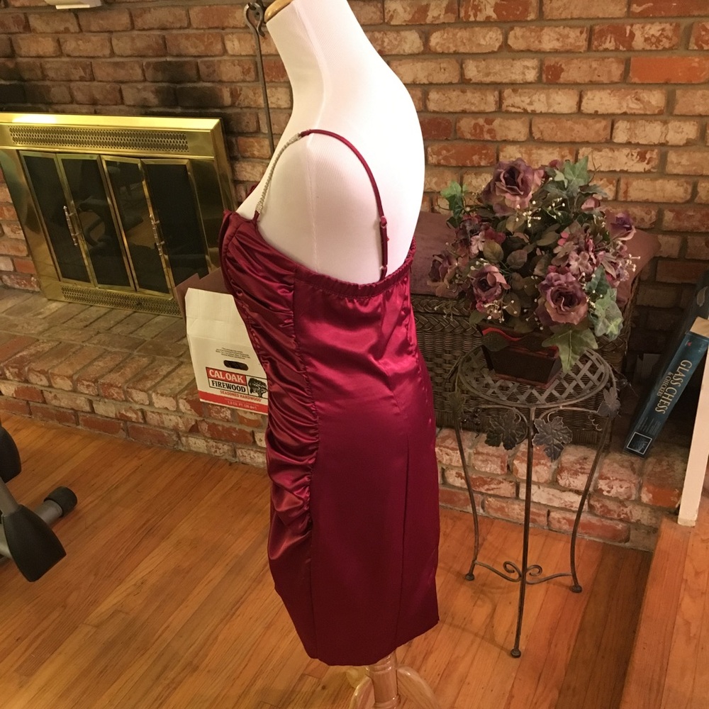 •NWOT• Speechless Red Dress w/ Studded Straps - Picture 4 of 6
